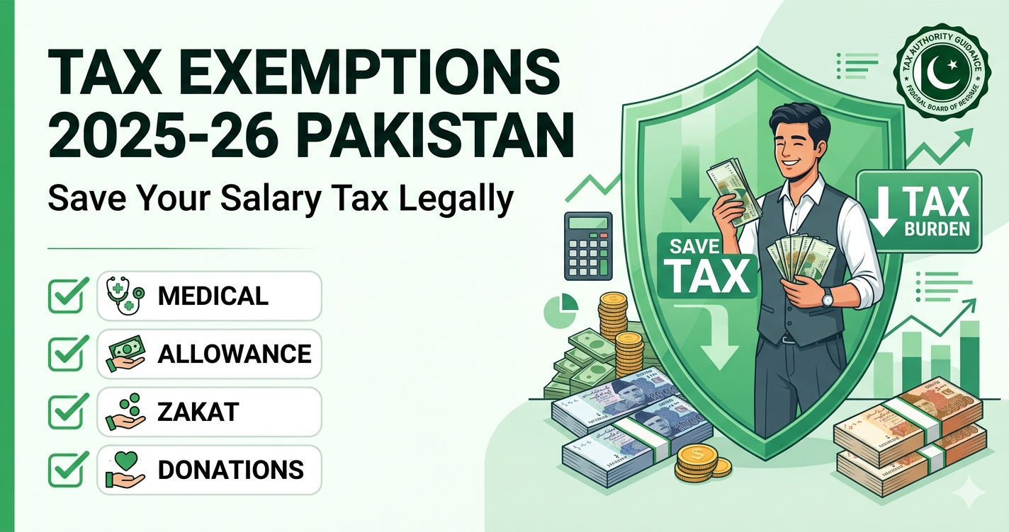 Tax Exemptions for Salaried Employees Pakistan 2026